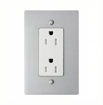 Corvanel Traditional Brass Duplex Socket Outlet