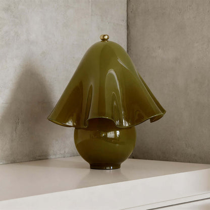 Halcyra Boho Ceramic Table Lamp