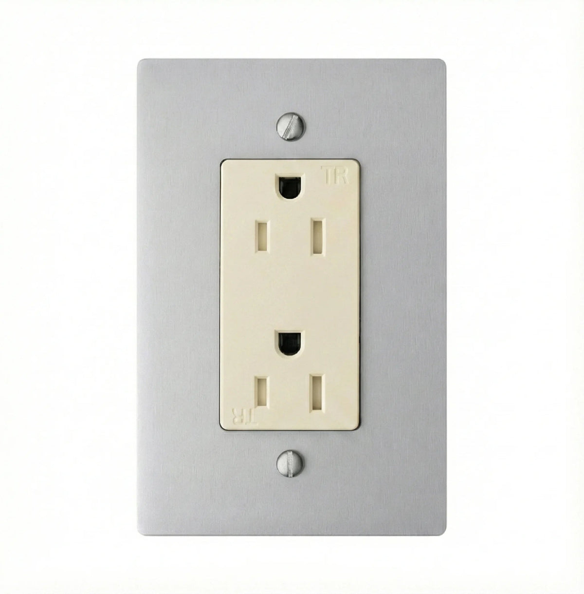 Corvanel Traditional Brass Duplex Socket Outlet