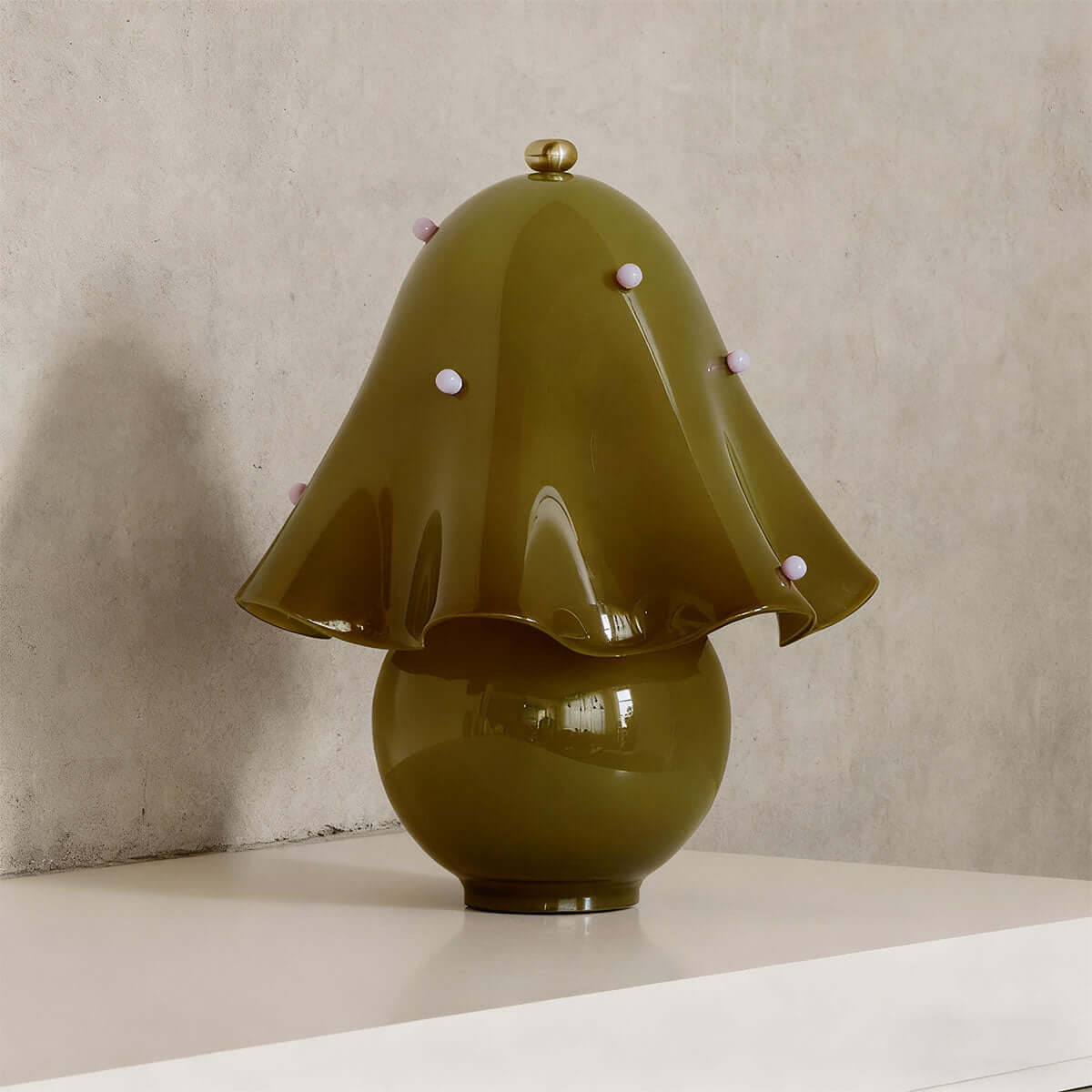 Halcyra Boho Ceramic Table Lamp