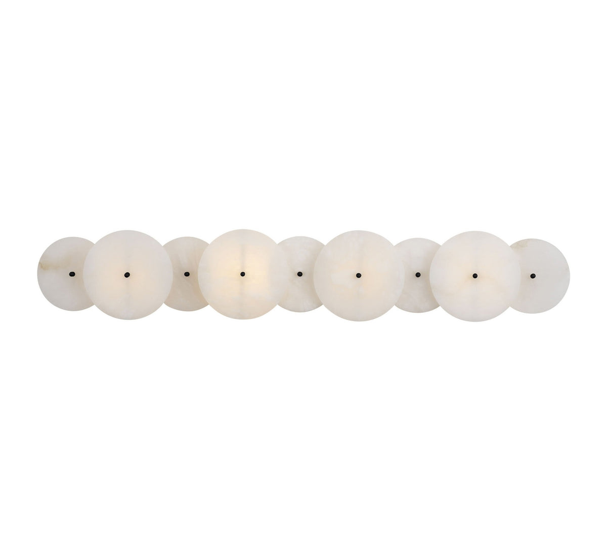 Lunavey Modern Alabaster Disc Vanity Light