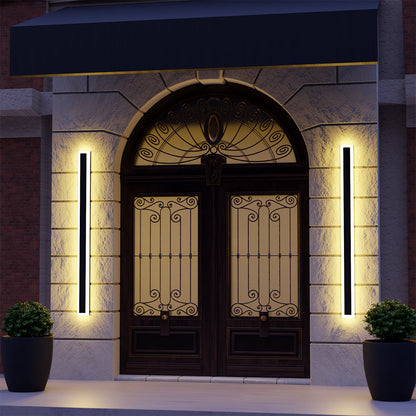 Halvenn Minimalist Acrylic Pane Outdoor Wall Light