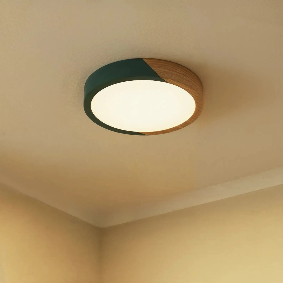 Rosvella Scandinavian Wood Ceiling Light
