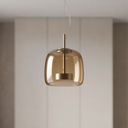 Lumira Nordic Tinted Glass Pendant Light