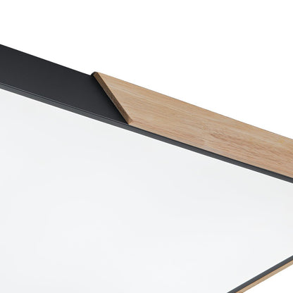 Quadrova Scandinavian Wood Rectangular LED Ceiling Light