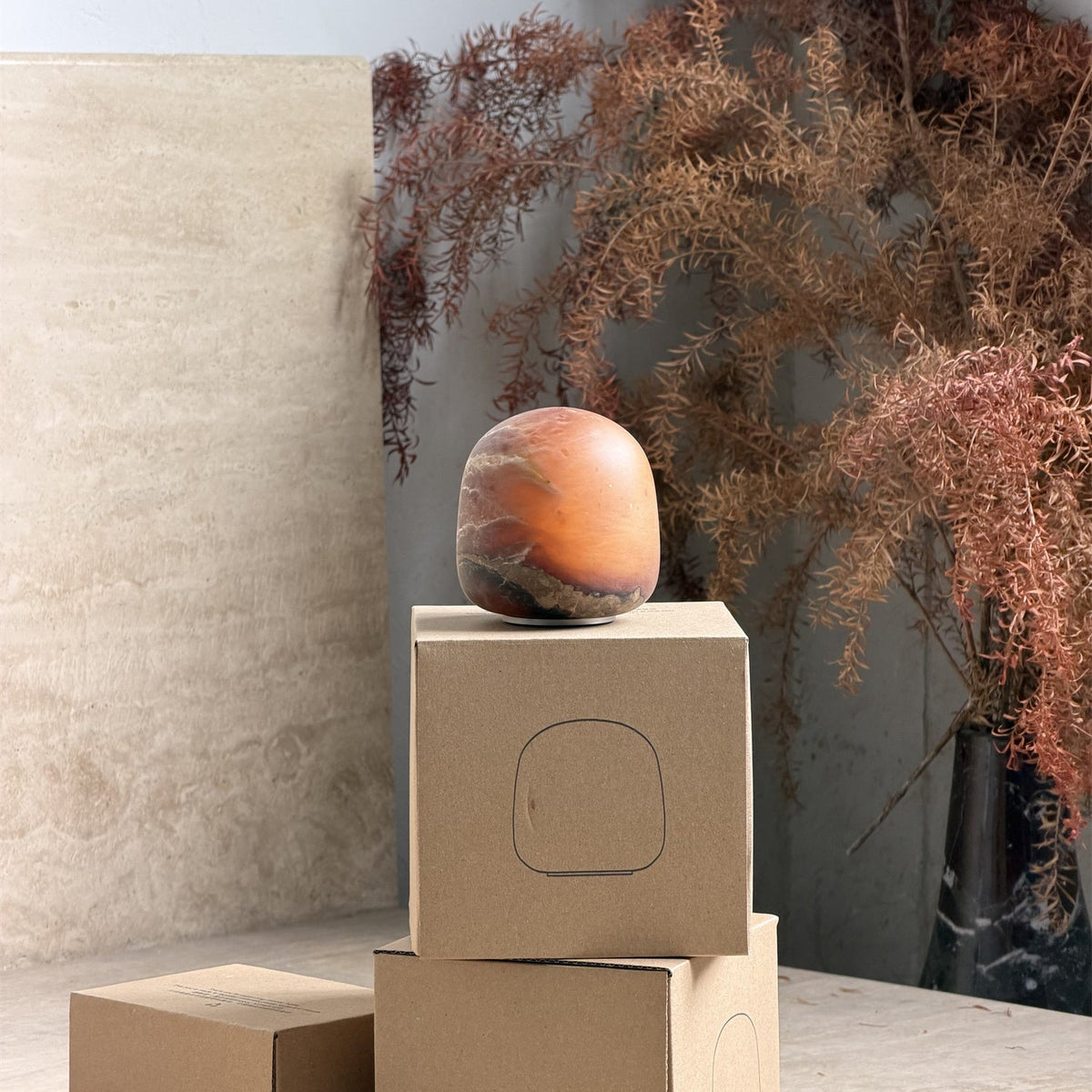 Alvane Minimalist Alabaster Table Lamp