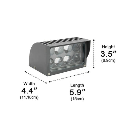 Cascara Modern Aluminium Facade Wall Light