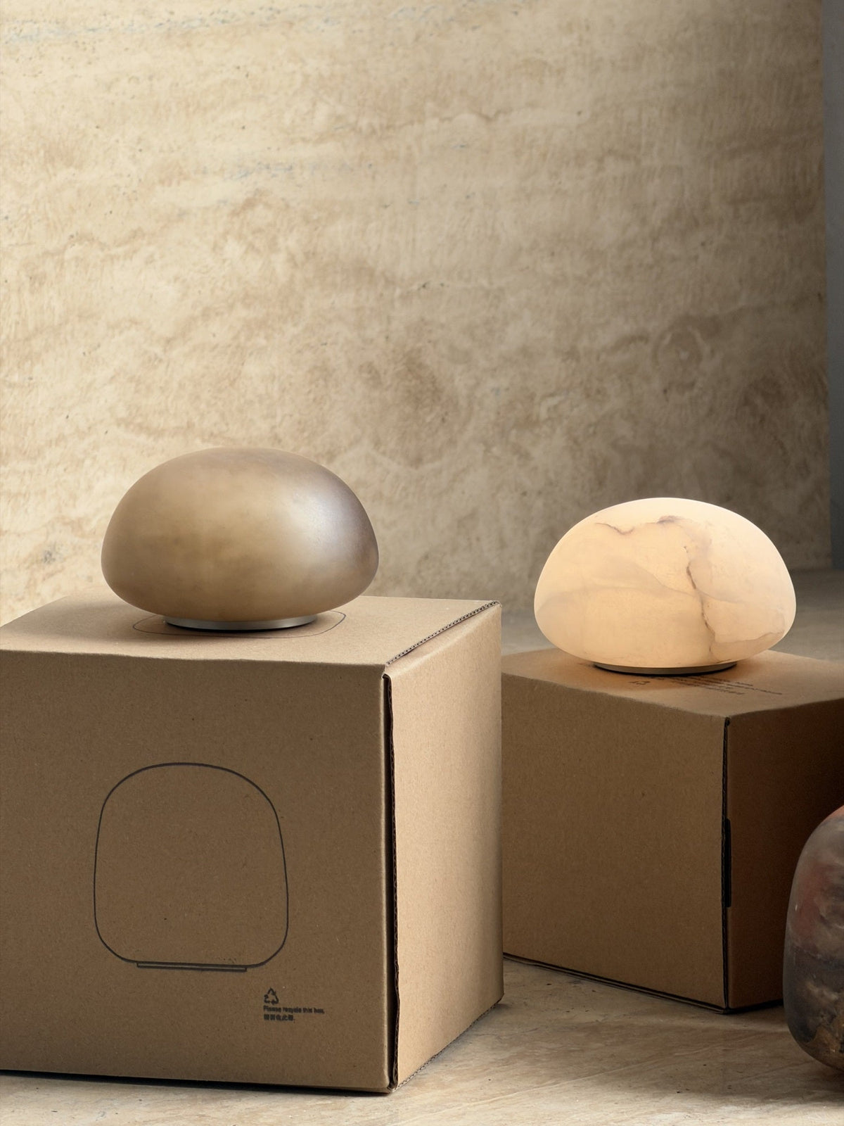 Alvane Minimalist Alabaster Table Lamp