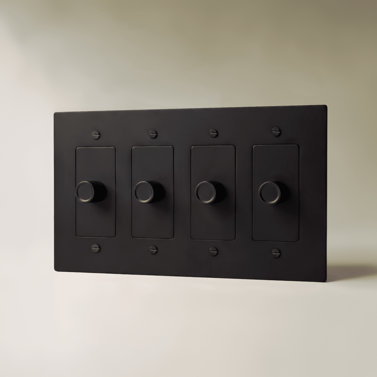 Norvessa Vintage Brass Rotary Dimmer Switch