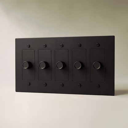 Norvessa Vintage Brass Rotary Dimmer Switch
