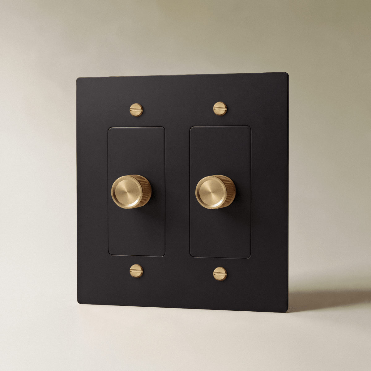Norvessa Vintage Brass Rotary Dimmer Switch