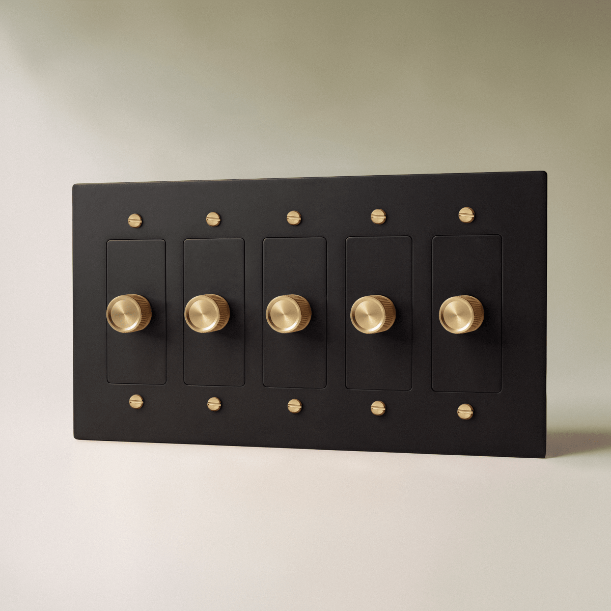 Norvessa Vintage Brass Rotary Dimmer Switch