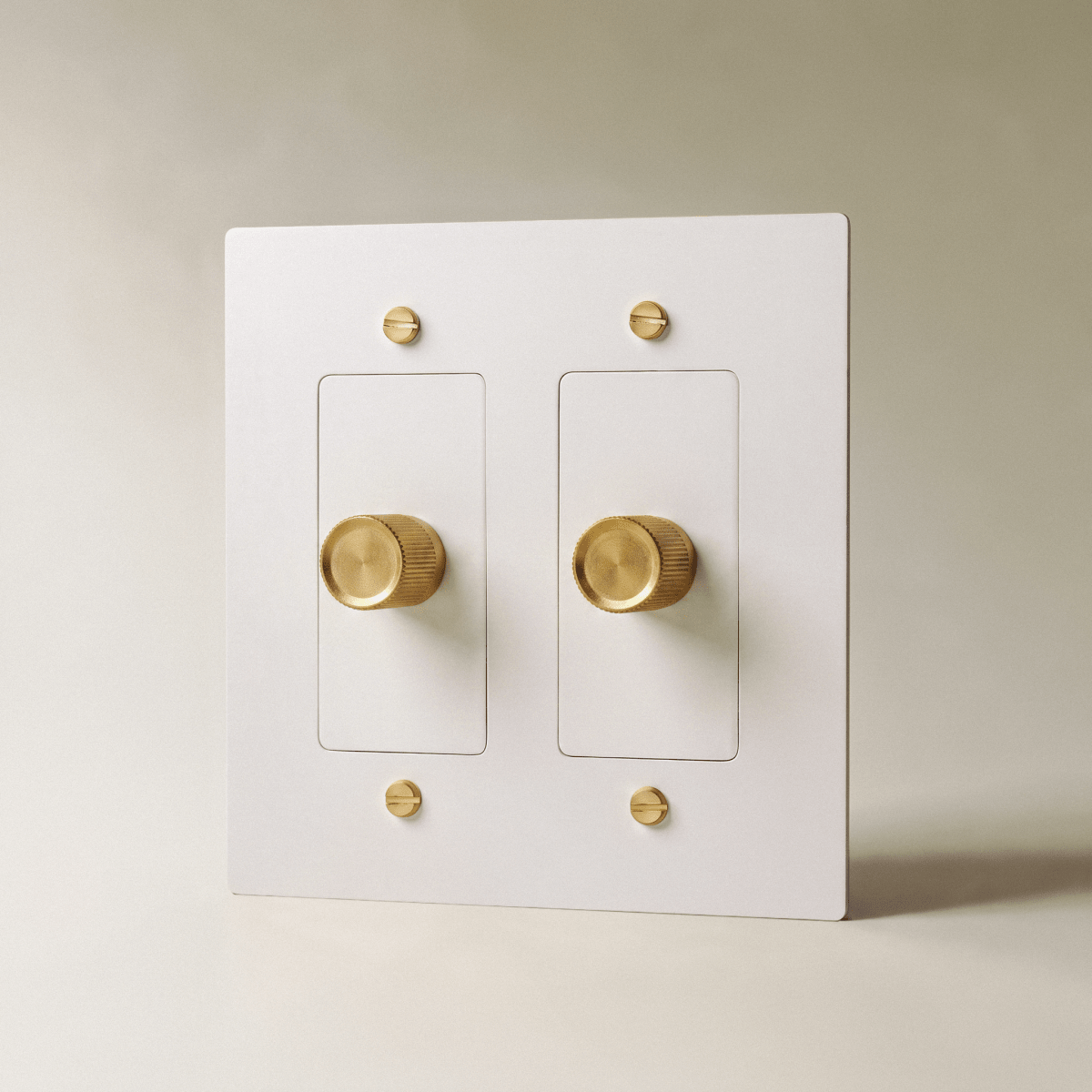 Norvessa Vintage Brass Rotary Dimmer Switch
