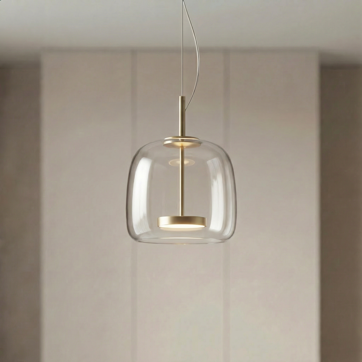 Lumira Nordic Tinted Glass Pendant Light