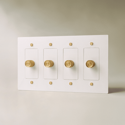 Norvessa Vintage Brass Rotary Dimmer Switch