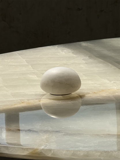 Alvane Minimalist Alabaster Table Lamp
