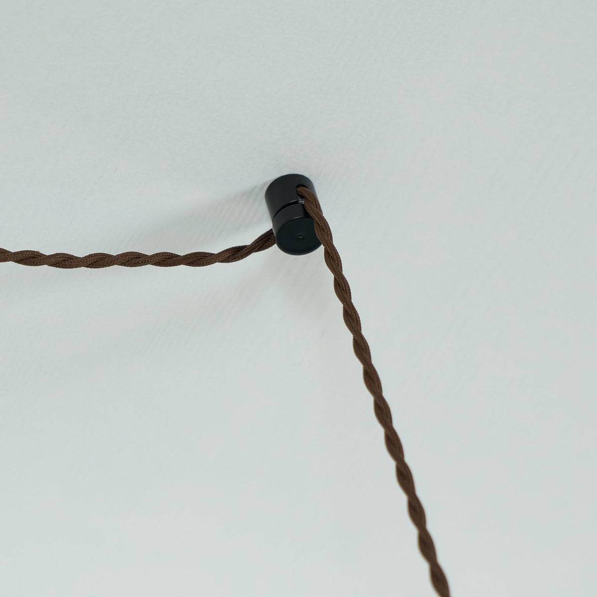 Amber Glass Plug-In Pendant