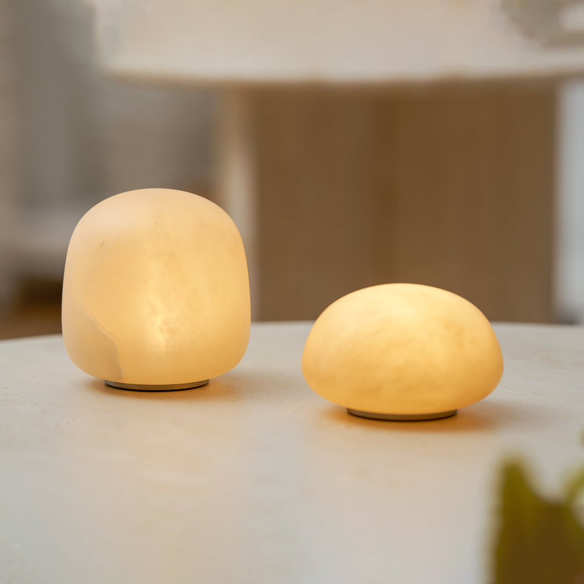 Alvane Minimalist Alabaster Table Lamp