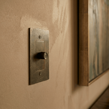 Norvessa Vintage Brass Rotary Dimmer Switch