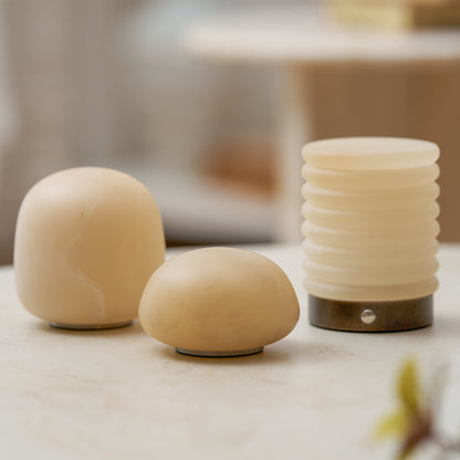 Alvane Minimalist Alabaster Table Lamp
