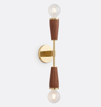 Dual Shade Retro Wall Lamp
