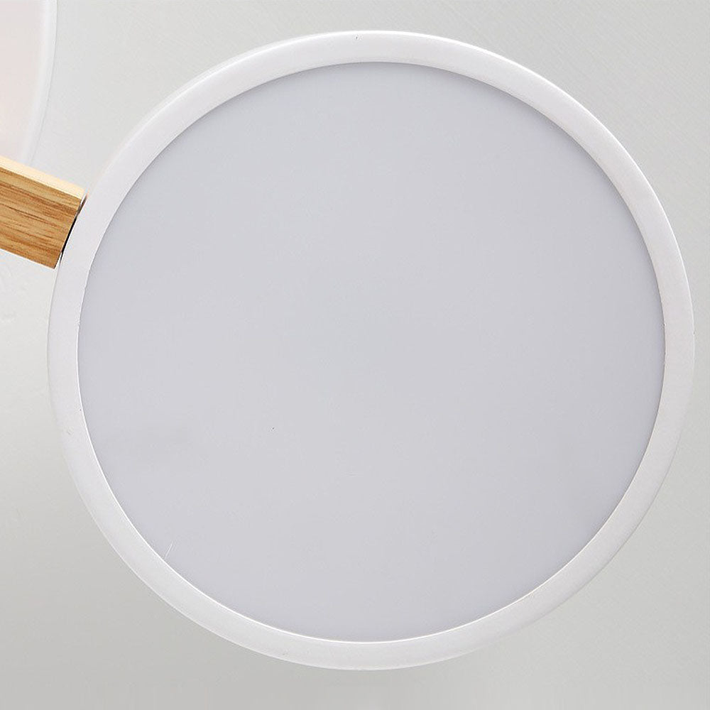 Wood Frame LED Ceiling Light