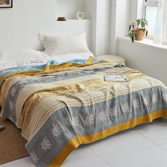 Premium Cotton Blanket with Elegant Design