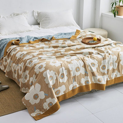 Premium Cotton Blanket with Elegant Design