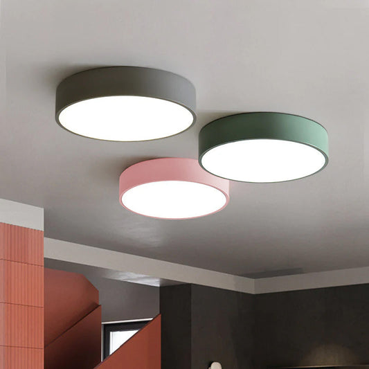 Round LED Ceiling Light Flat Design