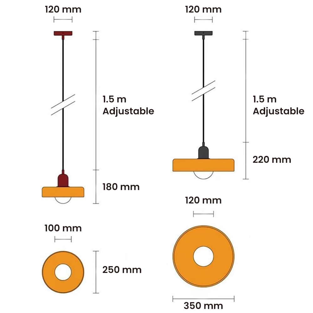 Glass LED Pendant Light