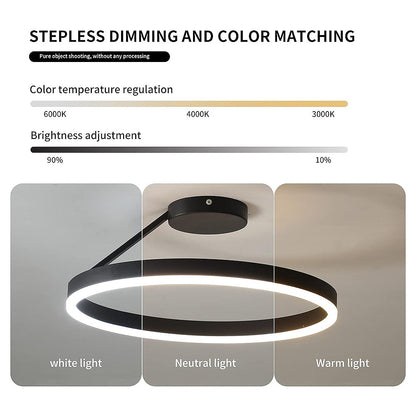 Slim Nordic Ceiling Light