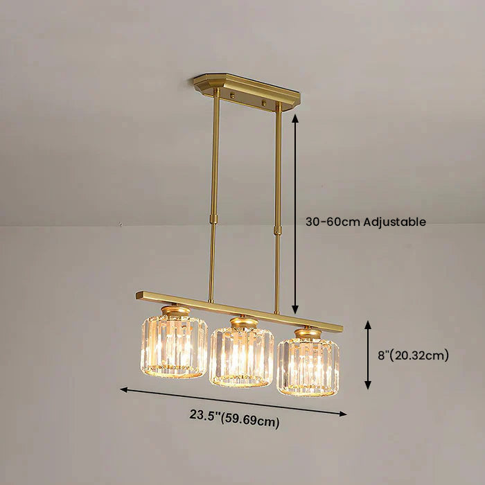 Vintage Glass Pendant Lamp