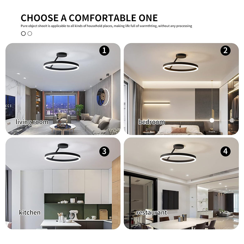 Slim Nordic Ceiling Light