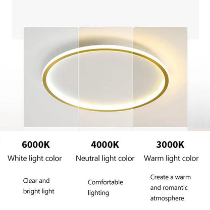 Thin Round LED Ceiling Light