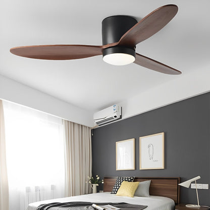 Modern Low Profile LED Ceiling Fan Light
