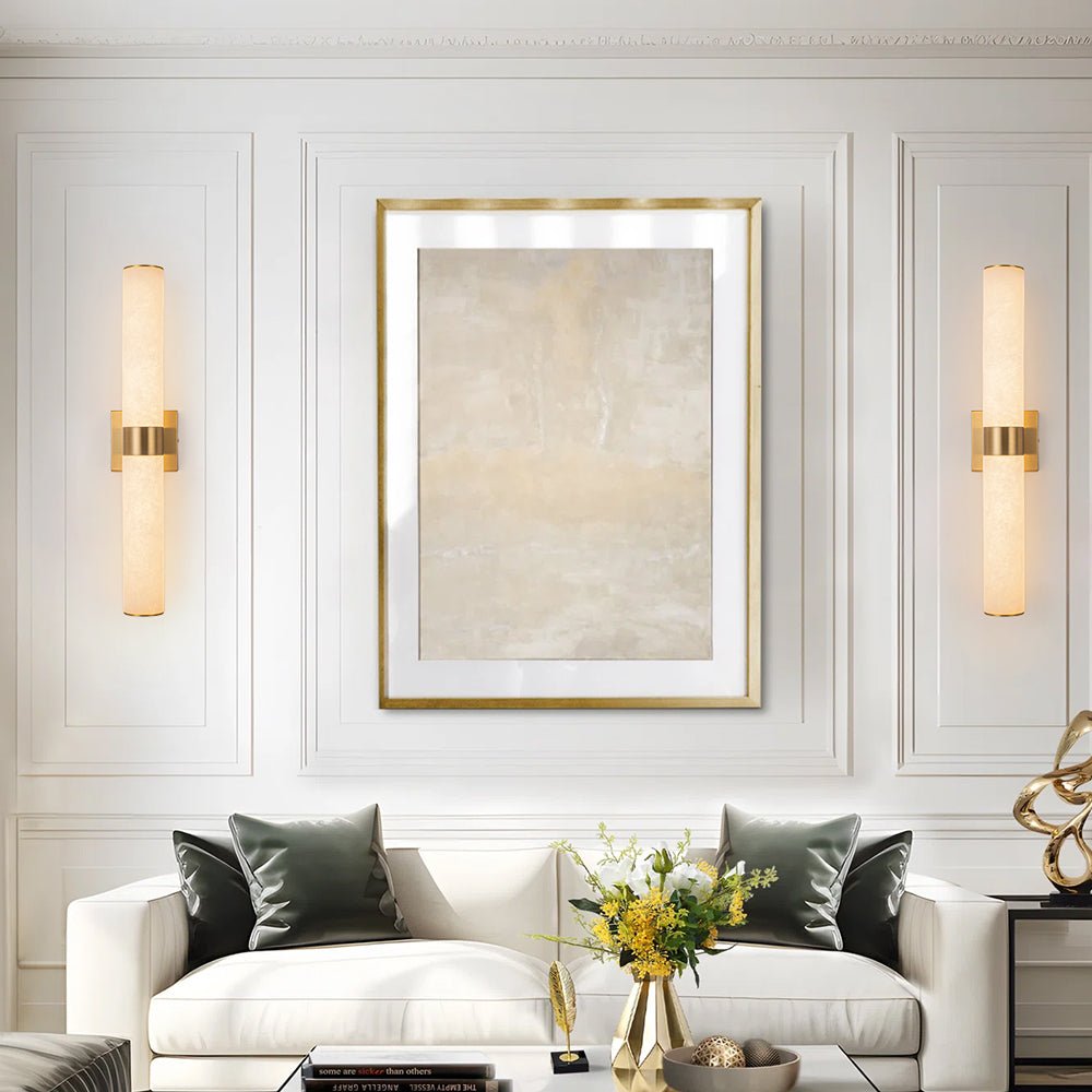 Modern Alabaster LED Wall Light
