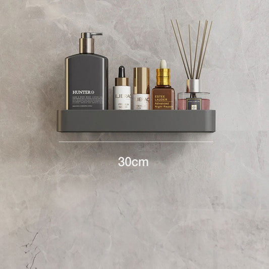 Modern Gray Bathroom Shelf