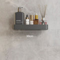 Modern Gray Bathroom Shelf