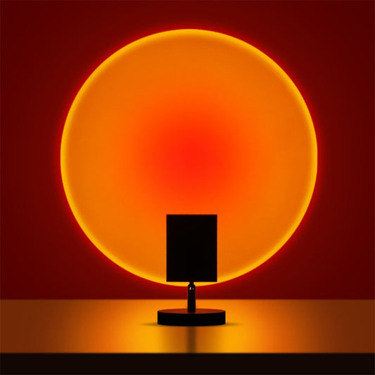 SunsetGlow Retro Tischlampe-Aster Selection
