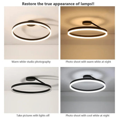 Slim Nordic Ceiling Light