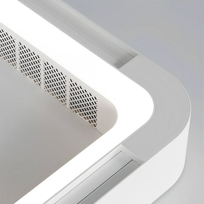 Modern Bladeless LED Ceiling Fan Light