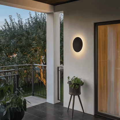 Nordic Circular Waterproof Wall Light