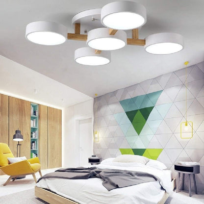 Modern Flush Bedroom Lamp