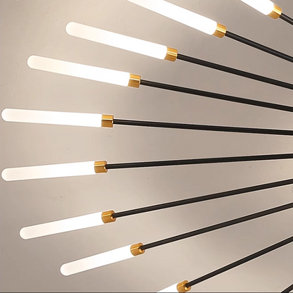 Moderne Deckenlampe im Feuerwerkslook – Dekorative Beleuchtung mit LED-Technik-Aster Selection