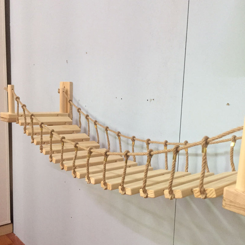 Muurgemonteerde Avonturenbrug voor Katten