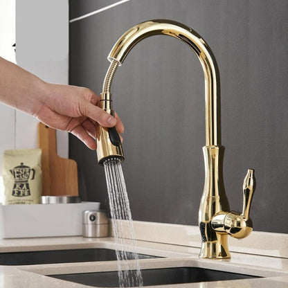 Modern Pull-out Kitchen Faucet