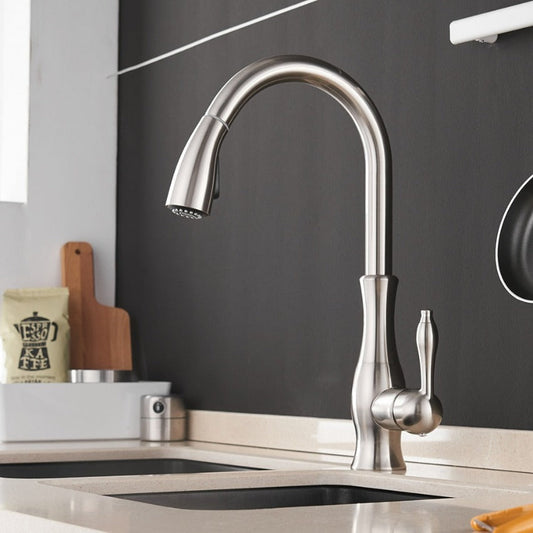 Modern Pull-out Kitchen Faucet