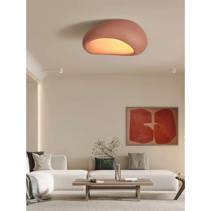 Minimalist Linen Ceiling Light