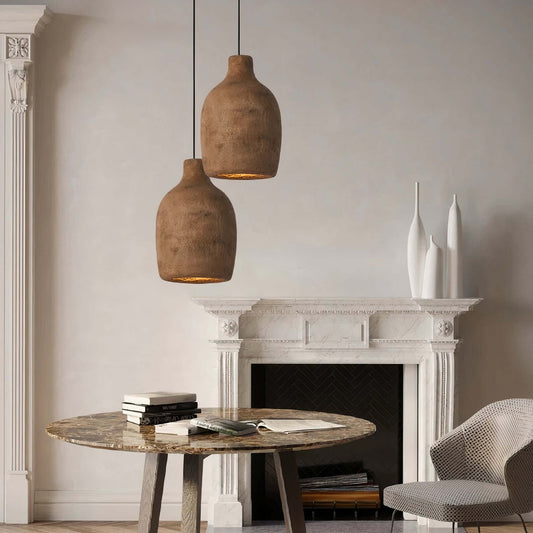 Linen Cone Table Lamp