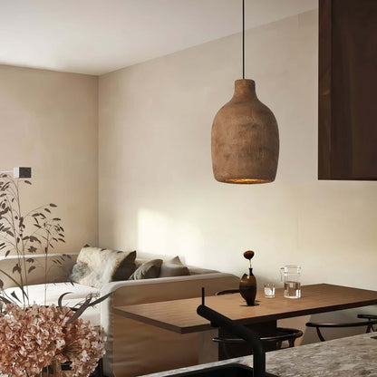 Linen Cone Table Lamp
